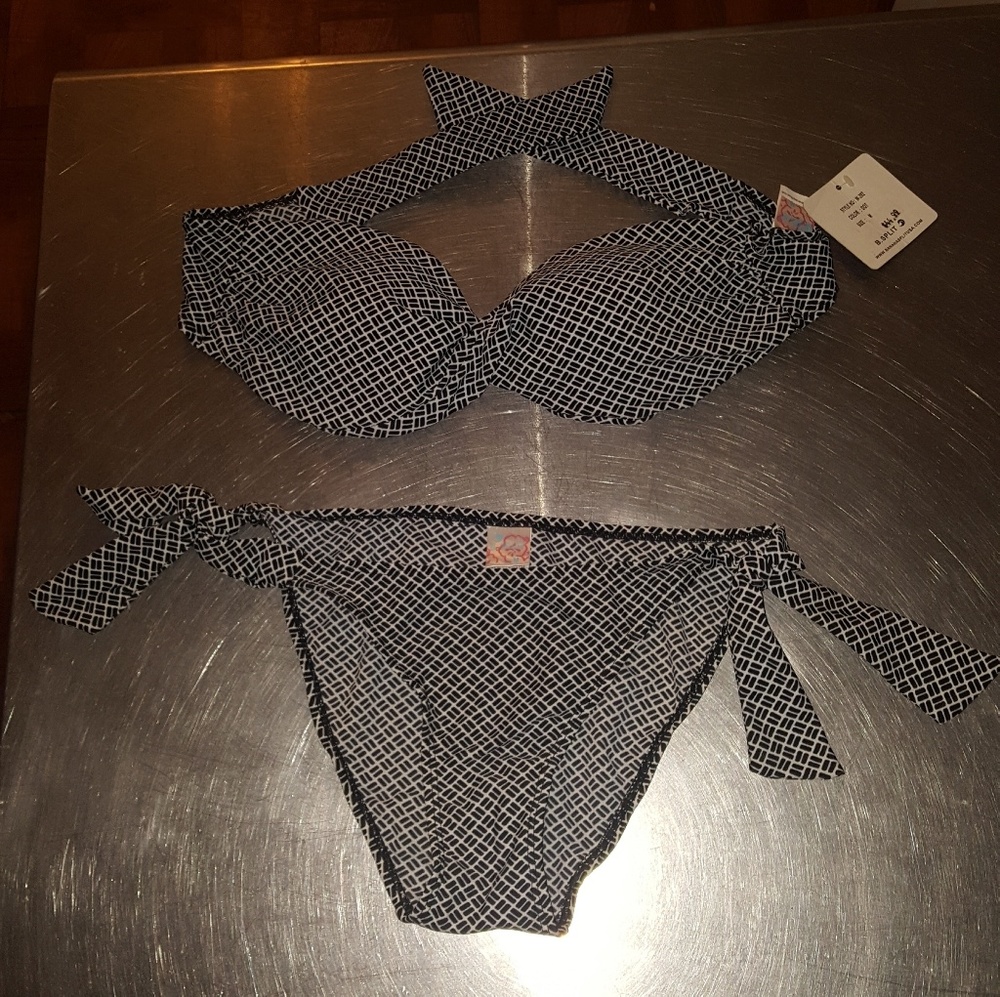 Banana split medium padded bathing suit